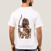Ancient Egyptian Hunt with Leopards T-Shirt (Rückseite)