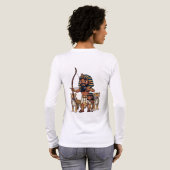 Ancient Egyptian Hunt with Leopards Tri-Blend Shirt (Voller Rückseite)