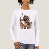 Ancient Egyptian Hunt with Leopards Tri-Blend Shirt (Vorderseite)