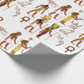 Ancient Egyptian Pantheon Geschenkpapier (Ecke)