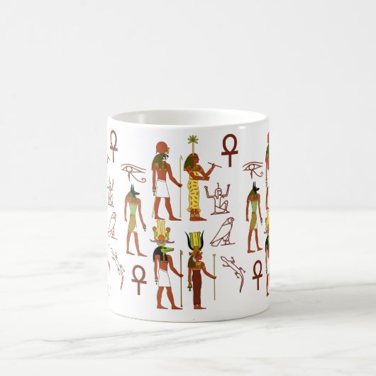 Ancient Egyptian Pantheon Kaffeetasse (Mittel)