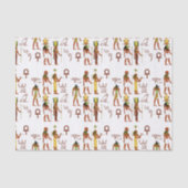 Ancient Egyptian Pantheon Seidenpapier (Vorderseite)