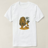 Ancient Egyptian Pharaoh Symbols T-Shirt (Design vorne)