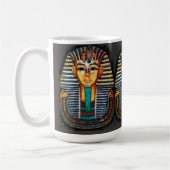 Ancient Egyptian Pharaoh Tutankhamen Kaffeetasse (Links)