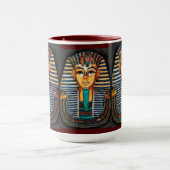 Ancient Egyptian Pharaoh Tutankhamen Tasse (Zentrum)