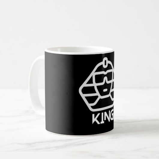 Ancient Egyptian Pharoah T Shirt Kaffeetasse (Vorderseite Links)