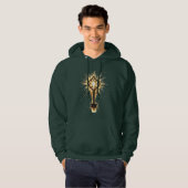 Ancient Fantasy Key with Magical Light – Radiant E Hoodie (Vorne ganz)