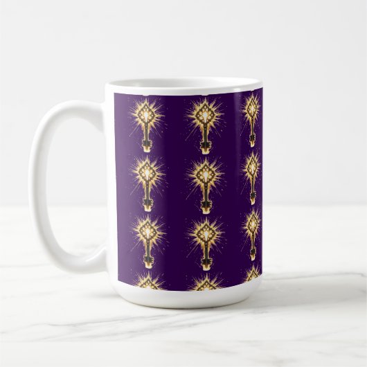 Ancient Fantasy Key with Magical Light – Radiant E Kaffeetasse (Links)