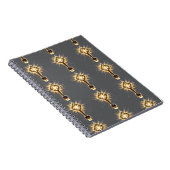 Ancient Fantasy Key with Magical Light – Radiant E Notizblock (Rechte Seite)