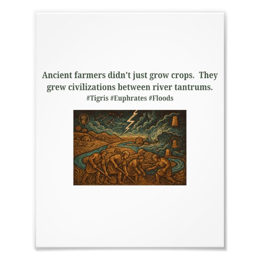 Ancient farmers...river tantrums fotodruck (Vorne)