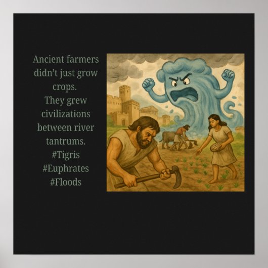 Ancient Farmers...River Tantrums Poster (Vorne)