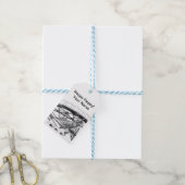 Ancient Footbridge pencilart Monochrome Geschenkanhänger (Mit Garn)