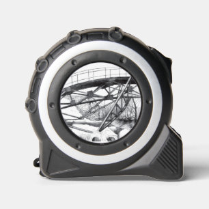 Ancient Footbridge pencilart Monochrome Maßband