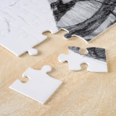 Ancient Footbridge pencilart Monochrome Puzzle (Seite)