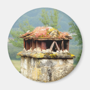 Ancient French Chimney Kühlschrankmagnet