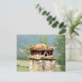 Ancient French Chimney Postcard Postkarte (Stehend Vorderseite)