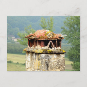 Ancient French Chimney Postcard Postkarte