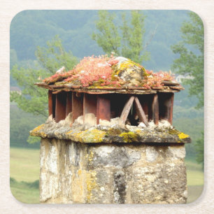 Ancient French Chimney Untersetzer