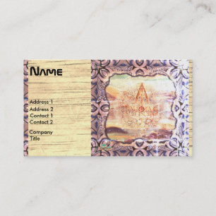 Ancient Future Ungewöhnliches Design Visitenkarte