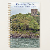 Ancient Gaelic Dunollie Castle Zuhause von MacDoug Planer (Vorderseite)