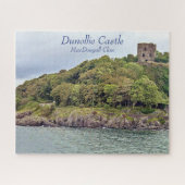Ancient Gaelic Dunollie Castle Zuhause von MacDoug Puzzle (Horizontal)
