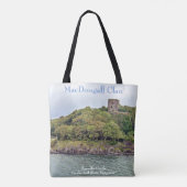 Ancient Gaelic Dunollie Castle Zuhause von MacDoug Tasche (Rückseite)