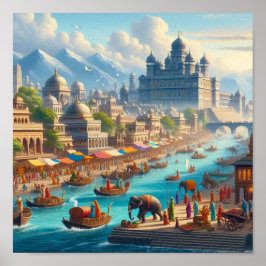 Ancient Gangaridai Empire Poster