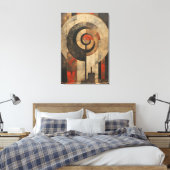 Ancient Geometric  Leinwanddruck (Insitu (Schlafzimmer))