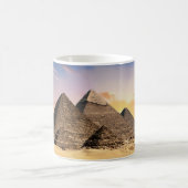 Ancient Giza Pyramids at Sunset - Classic Ceramic  Kaffeetasse (Mittel)