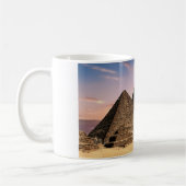 Ancient Giza Pyramids at Sunset - Classic Ceramic  Kaffeetasse (Links)