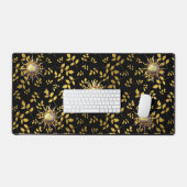 Ancient Gold Sun Schreibtischunterlage (Tastatur & Maus)