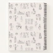 Ancient Greece Classical Greek History Pattern Notizblock (Rückseite)