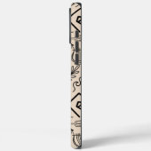Ancient Greece Line Art Pattern Case-Mate iPhone Hülle (Rückseite / Links)