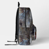 Ancient Greece Music Staff Stars Bedruckter Rucksack (Links)