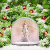 Ancient Greek Apollo Statue Snow Globe – Classical Schneekugeln (Weihnachten)
