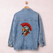 Ancient Greek Corinthian helmet Jeansjacke (Hangar)