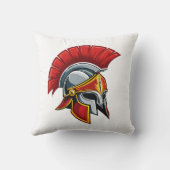 Ancient Greek Corinthian helmet Kissen (Rückseite)