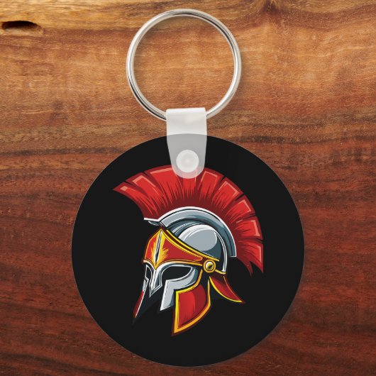 Ancient Greek Corinthian helmet Schlüsselanhänger (Vorderseite)