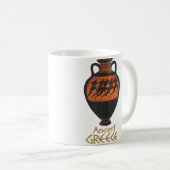 Ancient Greek Pottery Kaffeetasse (VorderseiteRechts)