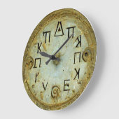 Ancient Greek UXRZONE Clock Große Wanduhr (Winkel)