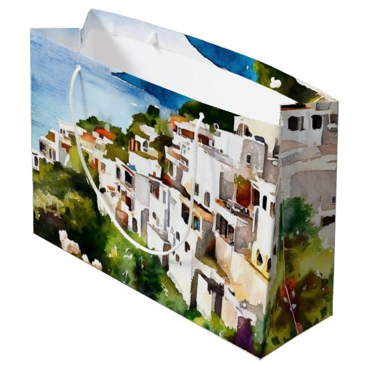 ANCIENT GRIECE GROßE GESCHENKTÜTE (Rückseite Schrägansicht)