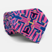 Ancient Griechisch Graffiti-Hand Pinselstriche Krawatte (Gerollt)