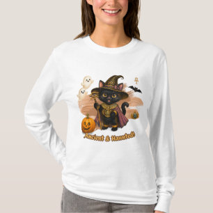 Ancient & Haunted - Süße ägyptische Katze Hallowee T-Shirt