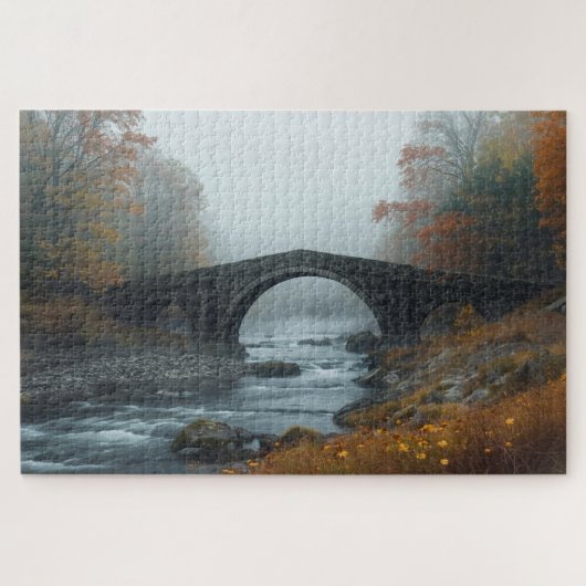 Ancient Highland Stone Bridge Jigsaw Puzzle (Horizontal)