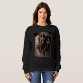 Ancient Hunting Family Pack Man and Lions with the Sweatshirt (Vorne ganz)