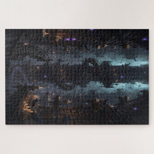 Ancient Infinite Library Puzzle – 1014 Pieces (Horizontal)