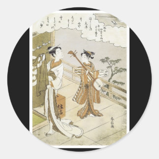 Ancient japan Art Sticker