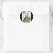 Ancient japan Art Sticker (Tasche)