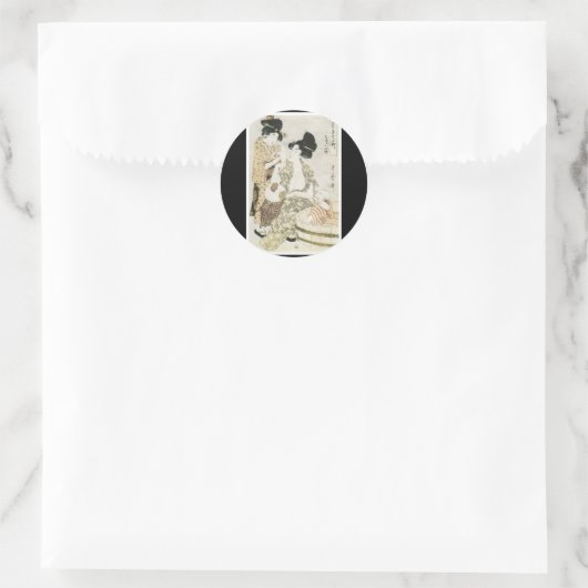 Ancient japan Art Sticker (Tasche)