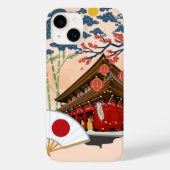 Ancient Japan iPhone 14 Case - Traditionelle Japan (Rückseite)